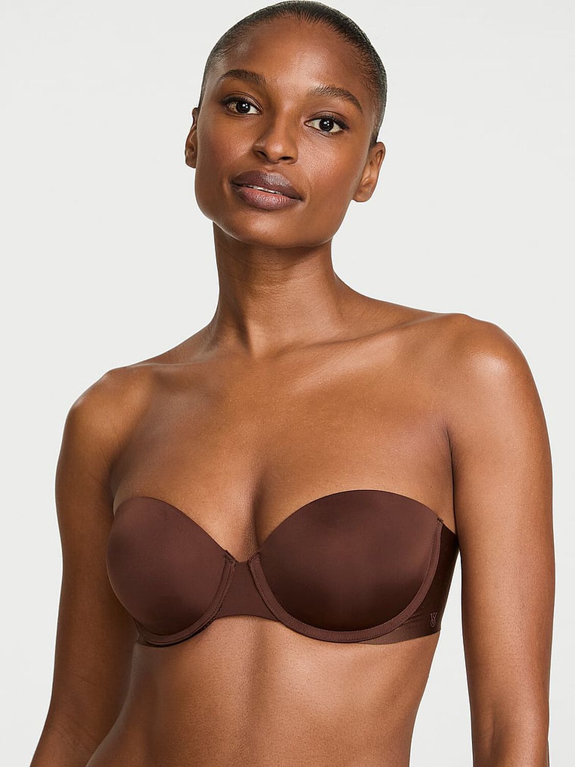 vs Invisible By Victoria&rsquo;s Secret Uplift Strapless Bra Ganache 1 of 2 