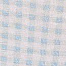 Exploded Logo Cotton Hiphugger Panty, Linen Blue Gingham, swatch