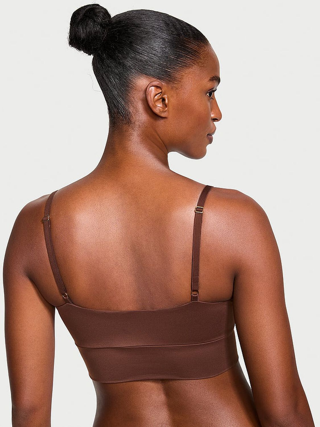 vs Victoria's Secret BODYWEAR by Victoria with FeatherSoft� Innovation Bralette Ganache 2 of 4 