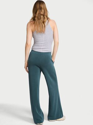 Featherweight Knit Wide-Leg Pant