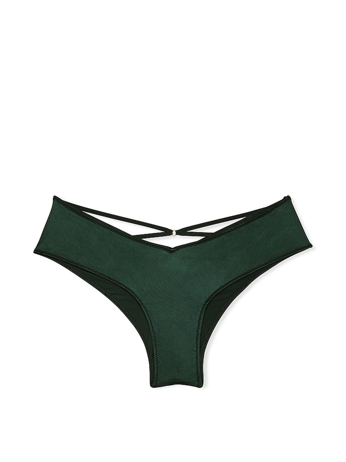 vs Very Sexy Strappy-Back High-Leg Cheeky Panty Botanical Green 3 of 3 