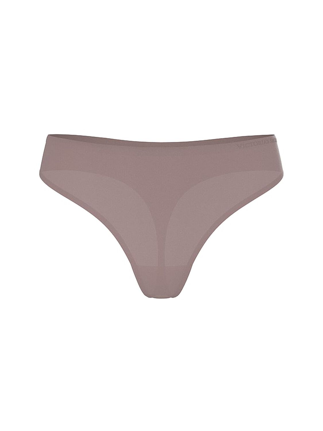 vs Body By Victoria Body by Victoria Flex Mid-Rise Thong Panty Cloudy Grey 1 of 4 