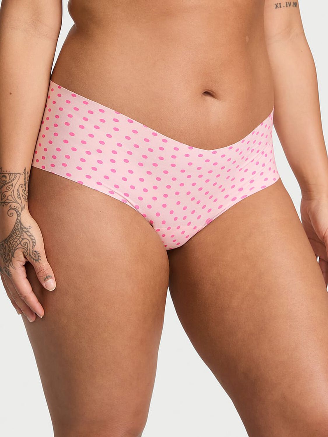 vs No-Show No-Show Cheeky Panty Purest Pink Dots 3 of 3 