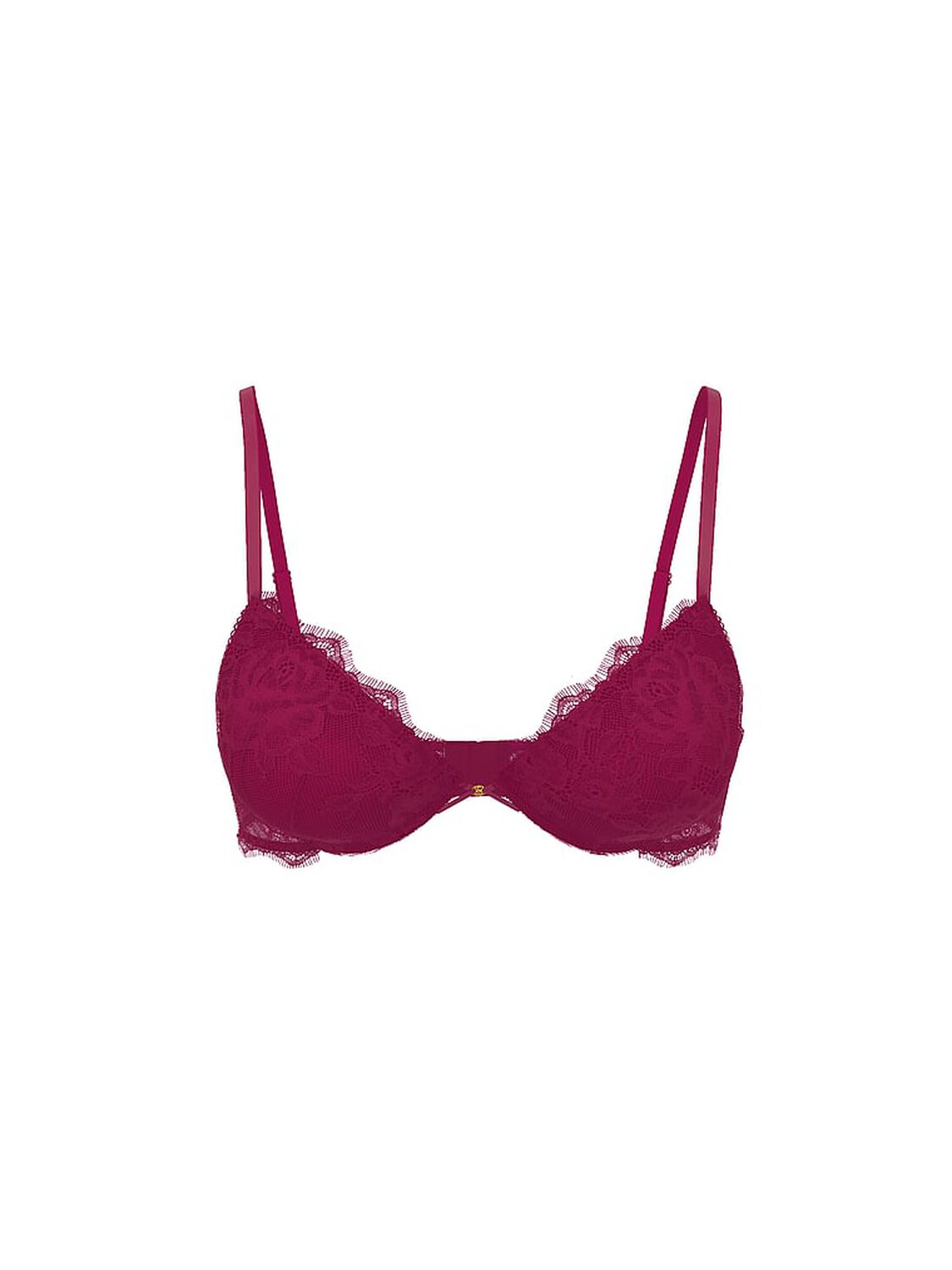 vs Very Sexy Bombshell Add-2-Cups Rose Lace Push-Up Bra Fresh Jam 1 of 3 