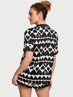 Signature Satin Short Pajama Set