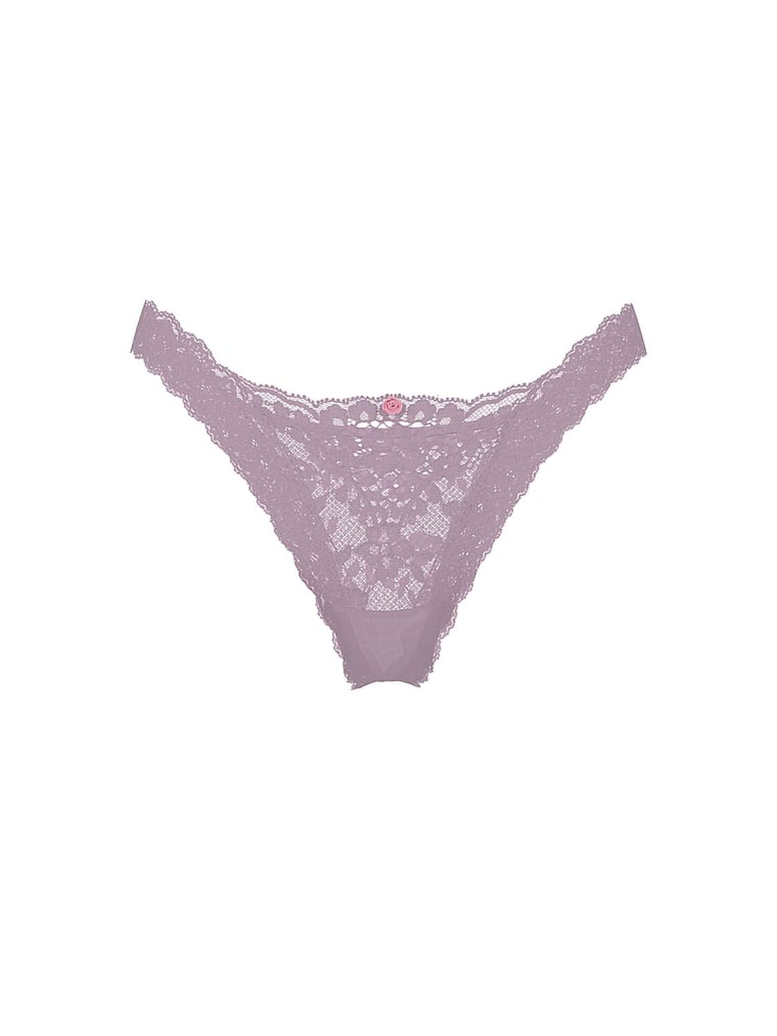 vs Dream Angels Lace Brazilian Panty Deep Hyacinth 3 of 3 