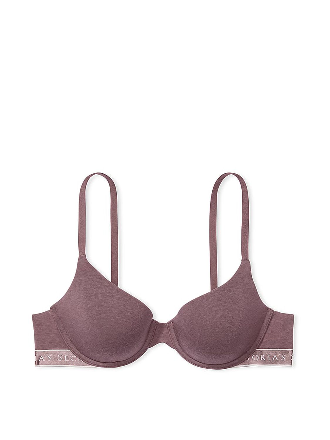 vs The T-Shirt Cotton Lightly Lined Demi Bra 3 of 4 