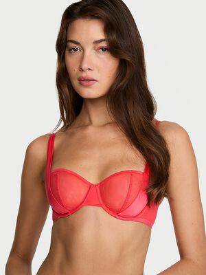 Sheer Reveal Unlined Balconette Bra