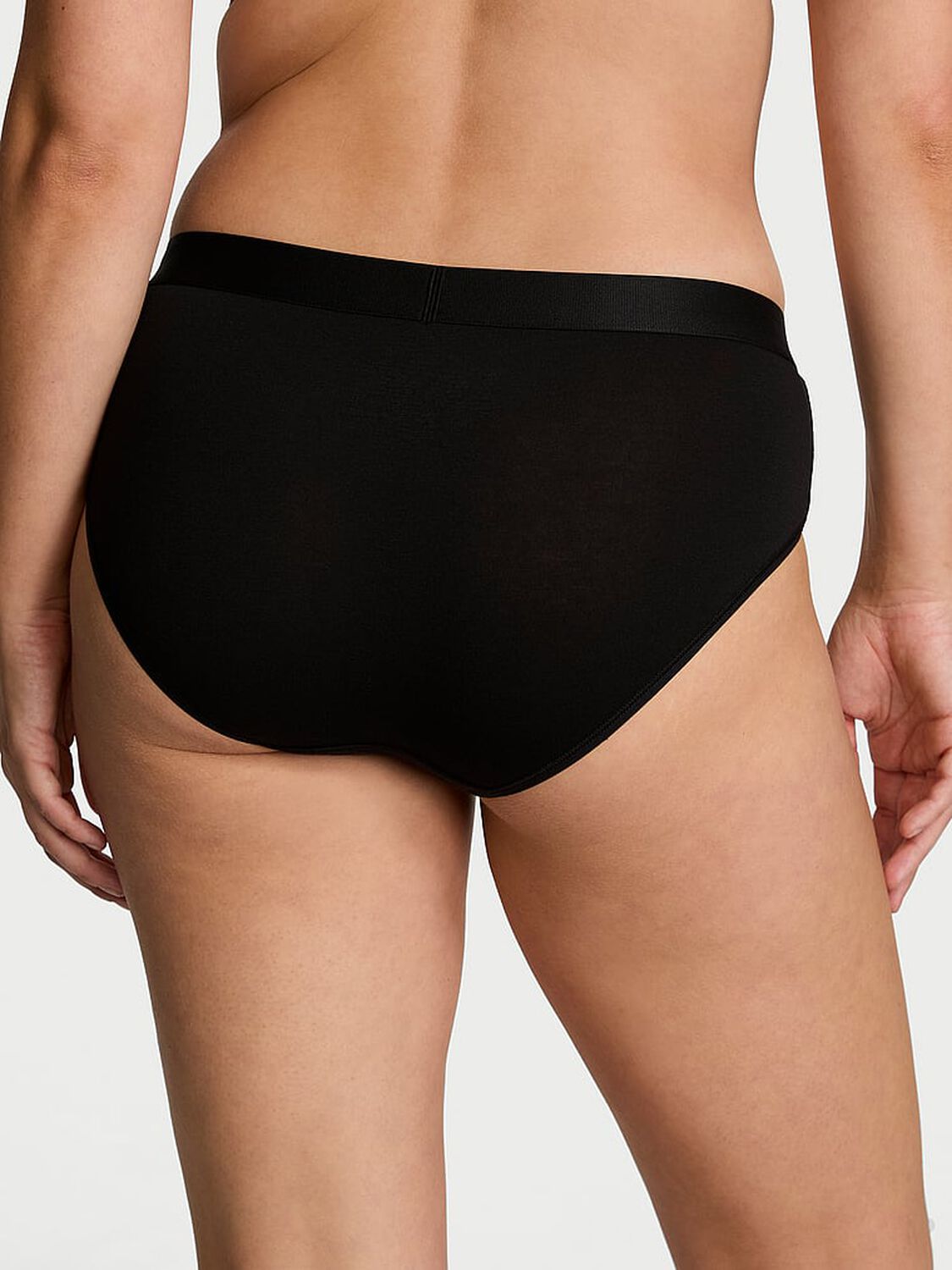 vs Cotton Logo Cotton Shine Patch Hiphugger Panty 2 of 4 