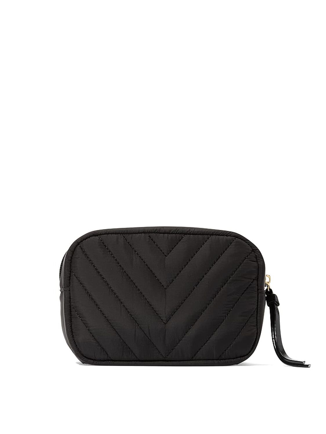 vs Victoria's Secret Travel Makeup Bag Black Vquilt 2 of 2 