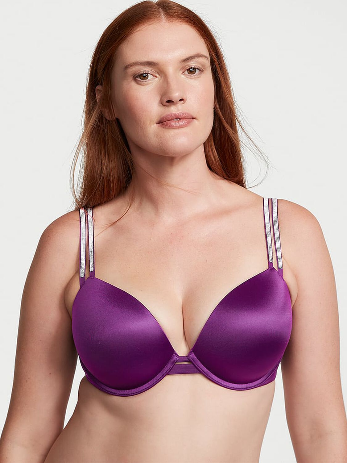 vs Very Sexy Double Shine Strap Push-Up Bra 1 of 4 