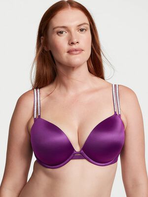 Double Shine Strap Push-Up Bra
