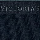 Logo Cotton Thong Panty, Noir Navy, swatch