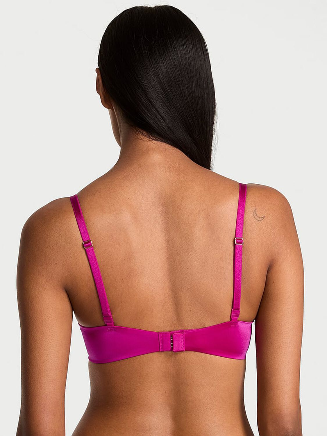 vs Very Sexy Smooth Lightly Lined Plunge Demi Bra Berrylicious 2 of 3 