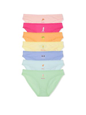 7-Pack Stretch Cotton Bikini Panties