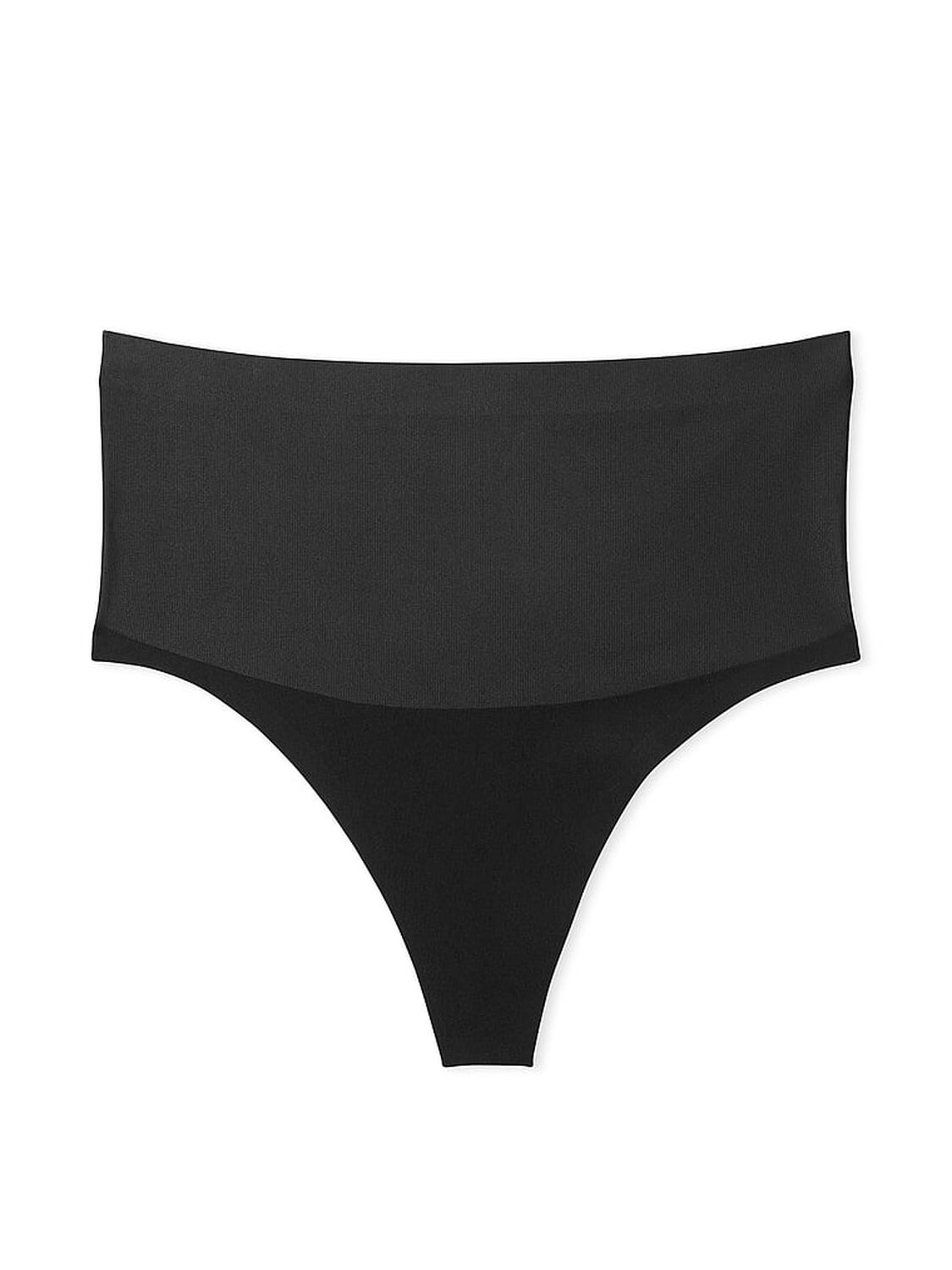 vs Body By Victoria Smoothing Shimmer Thong Panty Black 3 of 4 