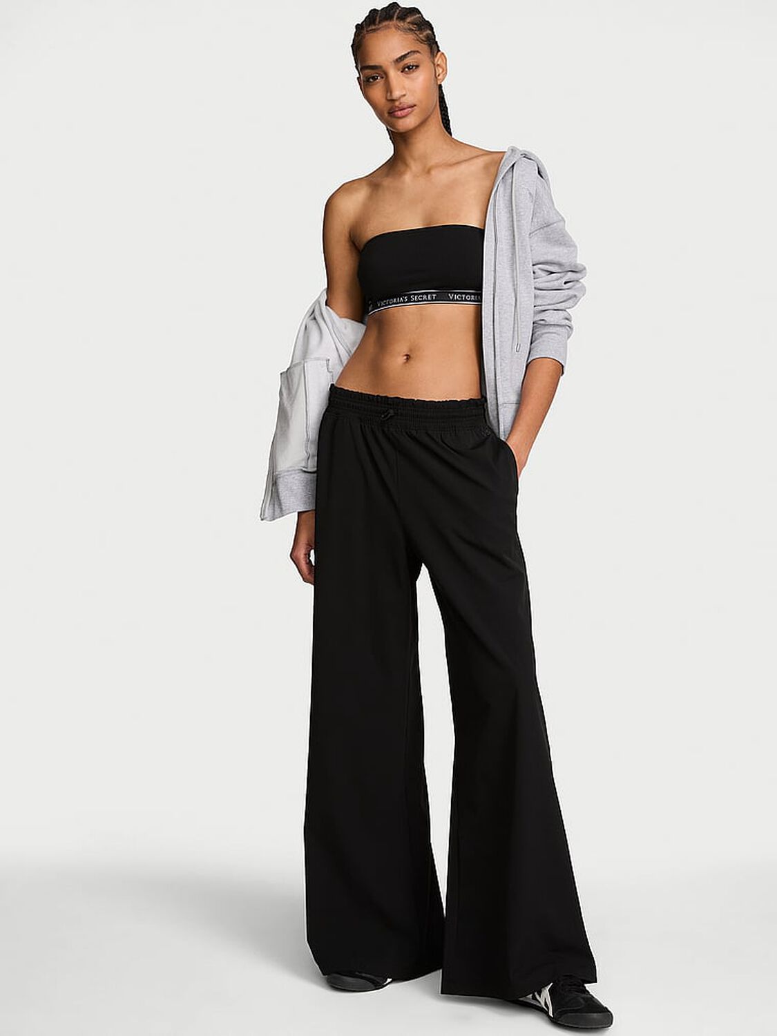 vs Vsx VSX ActiveFlex Wide-Leg Pant Black 1 of 3 