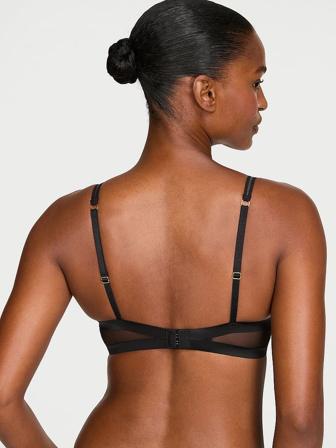 vs Very Sexy Bombshell Add-2-Cups Viper Embroidery Push-Up Bra Black Viper 2 of 4 