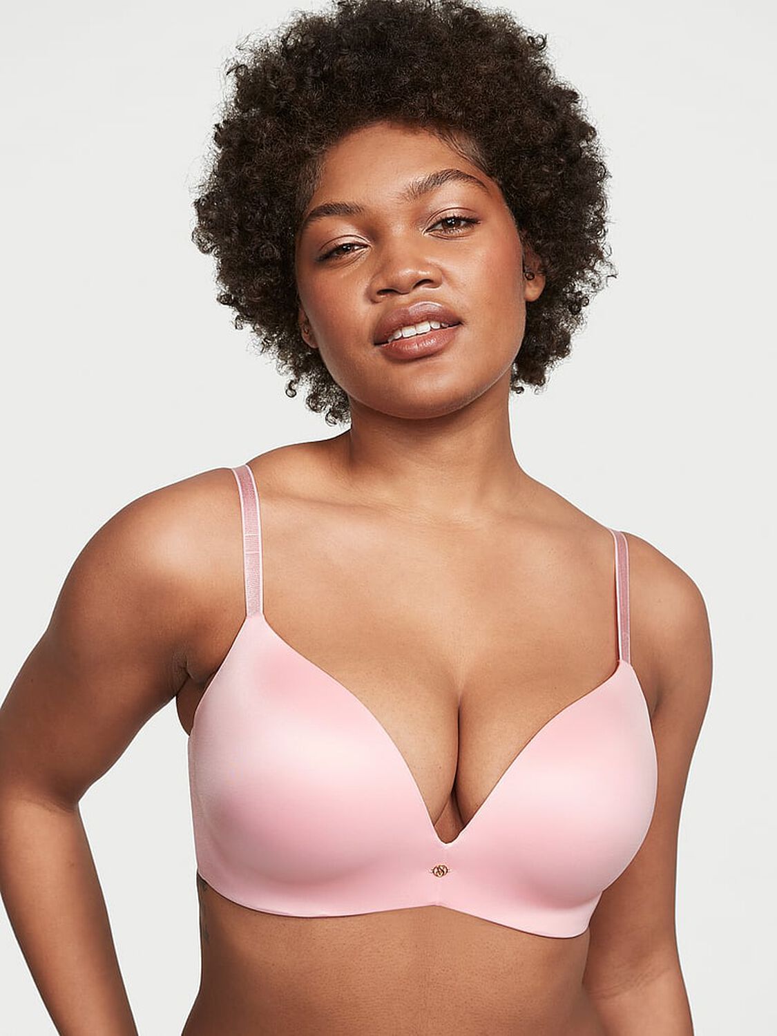 vs Very Sexy So Obsessed Smooth Wireless Push-Up Bra Pretty Blossom 4 of 4 