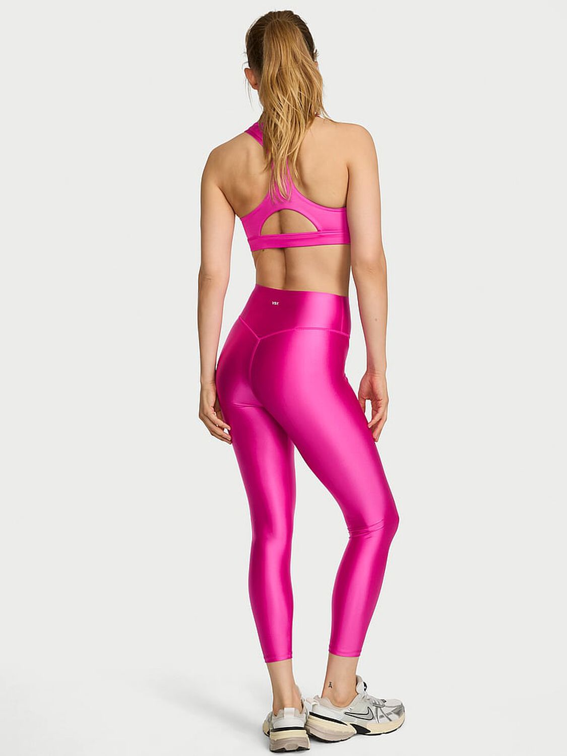 vs Vsx VSX GlossyTech&trade; Legging Pink Fire 2 of 3 