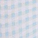 Exploded Logo Cotton Boyshort Panty, Linen Blue Gingham, swatch