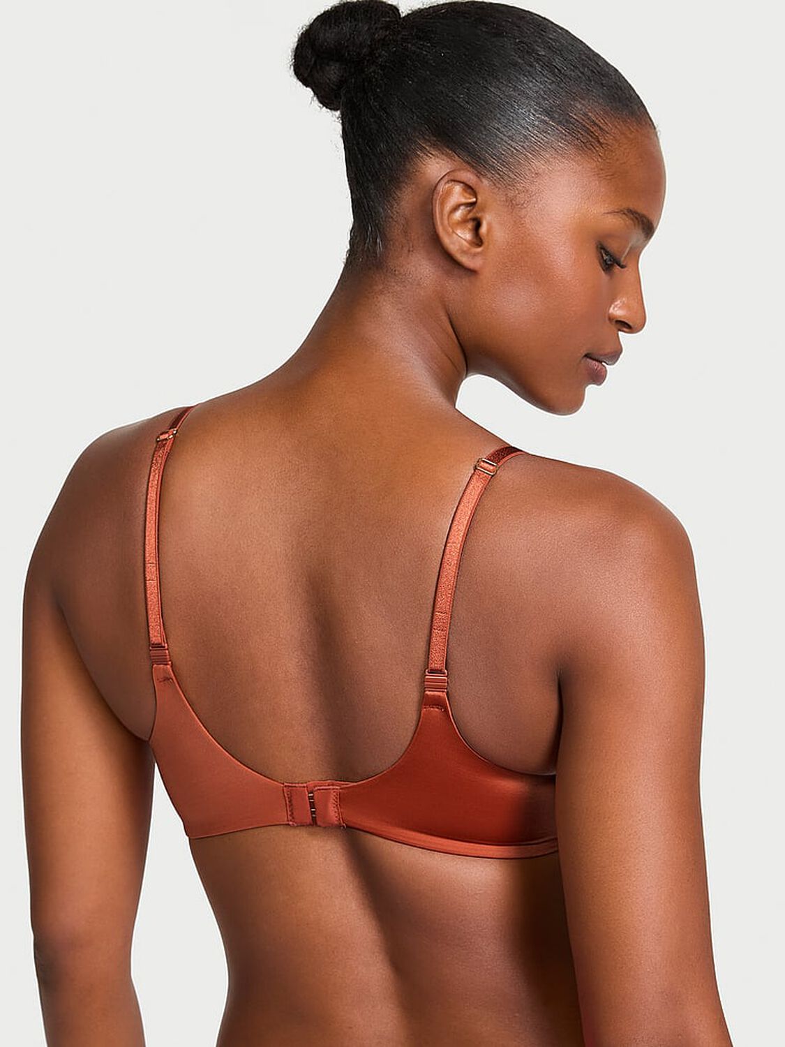 vs Very Sexy So Obsessed Smooth Wireless Push-Up Bra Gingerbread 2 of 3 