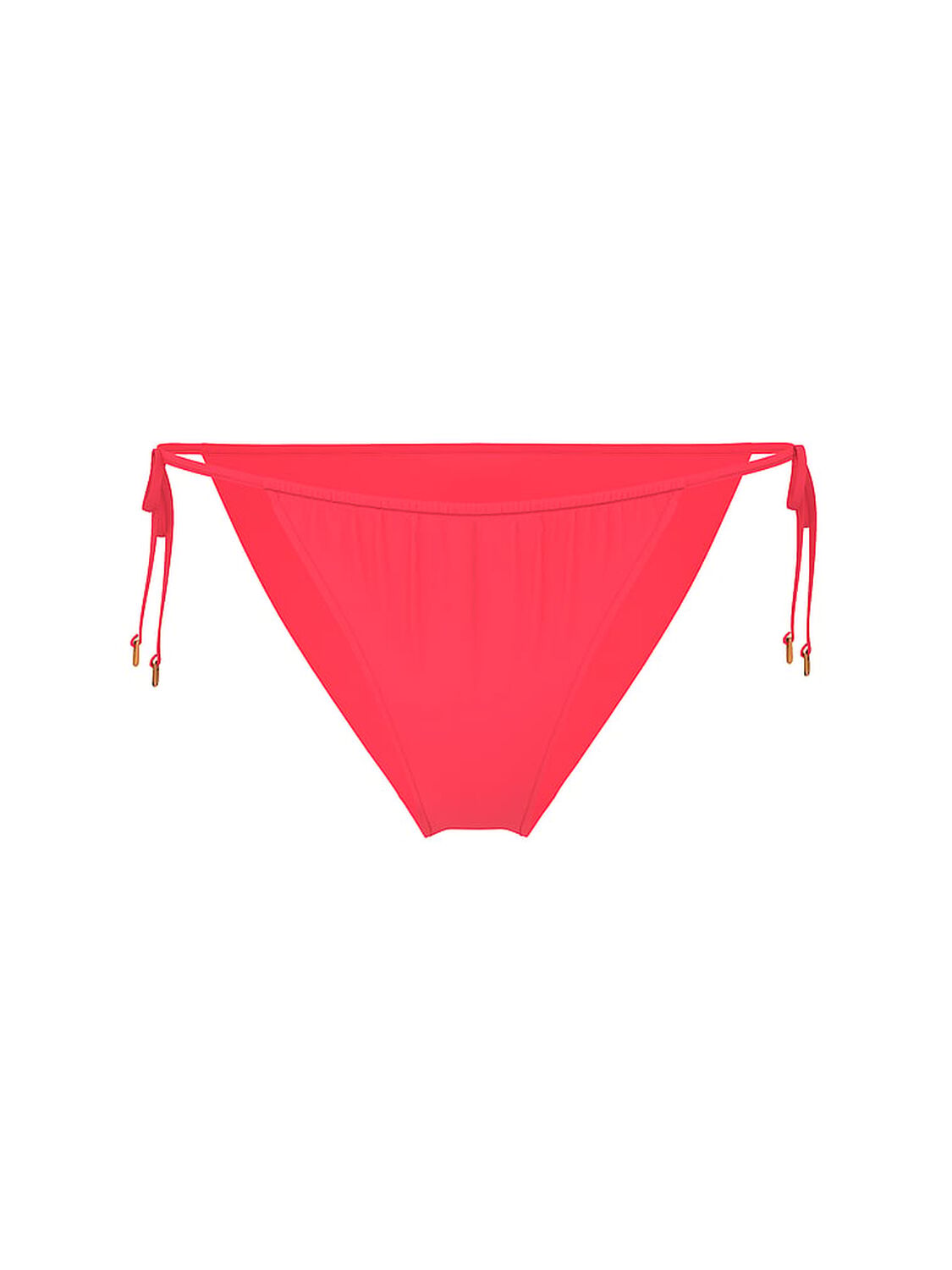 vs Victoria's Secret Swim Side-Tie Itsy String Bikini Bottom Poppy 3 of 3 