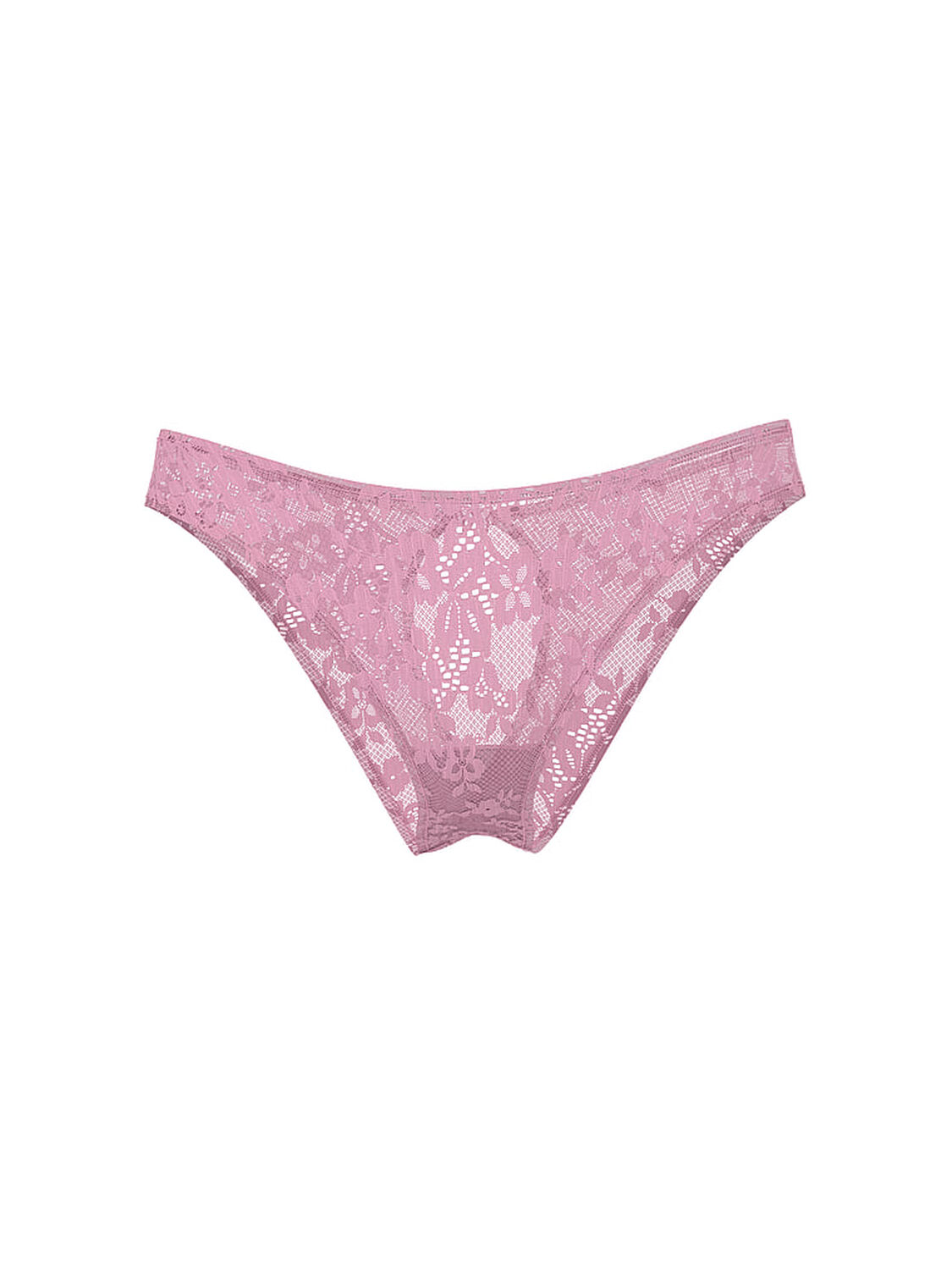 vs Dream Angels Twinkle Butterfly Lace Open-Back Brazilian Panty Dusk Mauve 3 of 3 