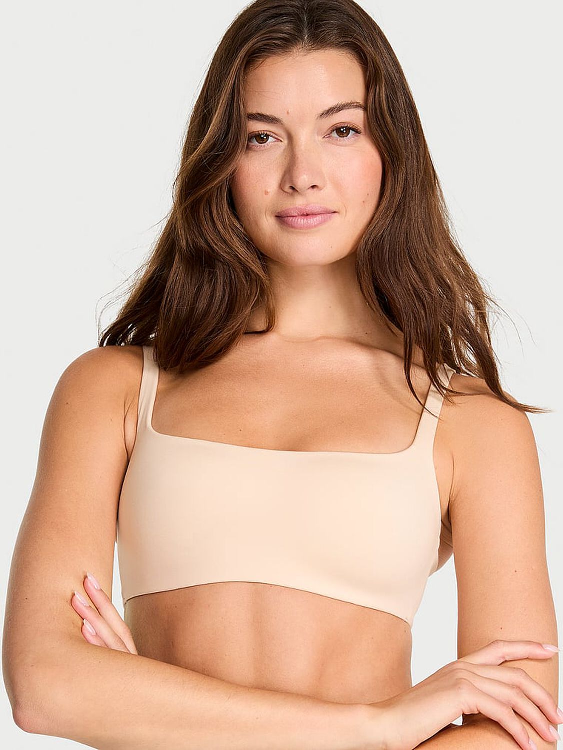 vs Body By Victoria Luxe Contour Scoop Lightly Lined Bra Marzipan 1 of 4 