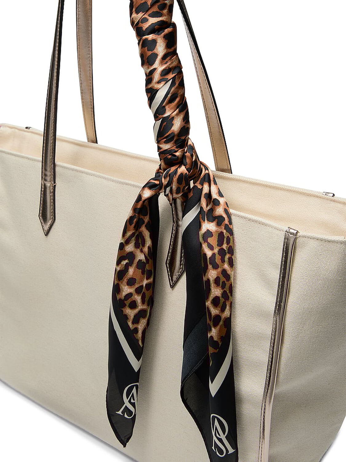 vs Victoria's Secret Satin Scarf Leopard 3 of 3 