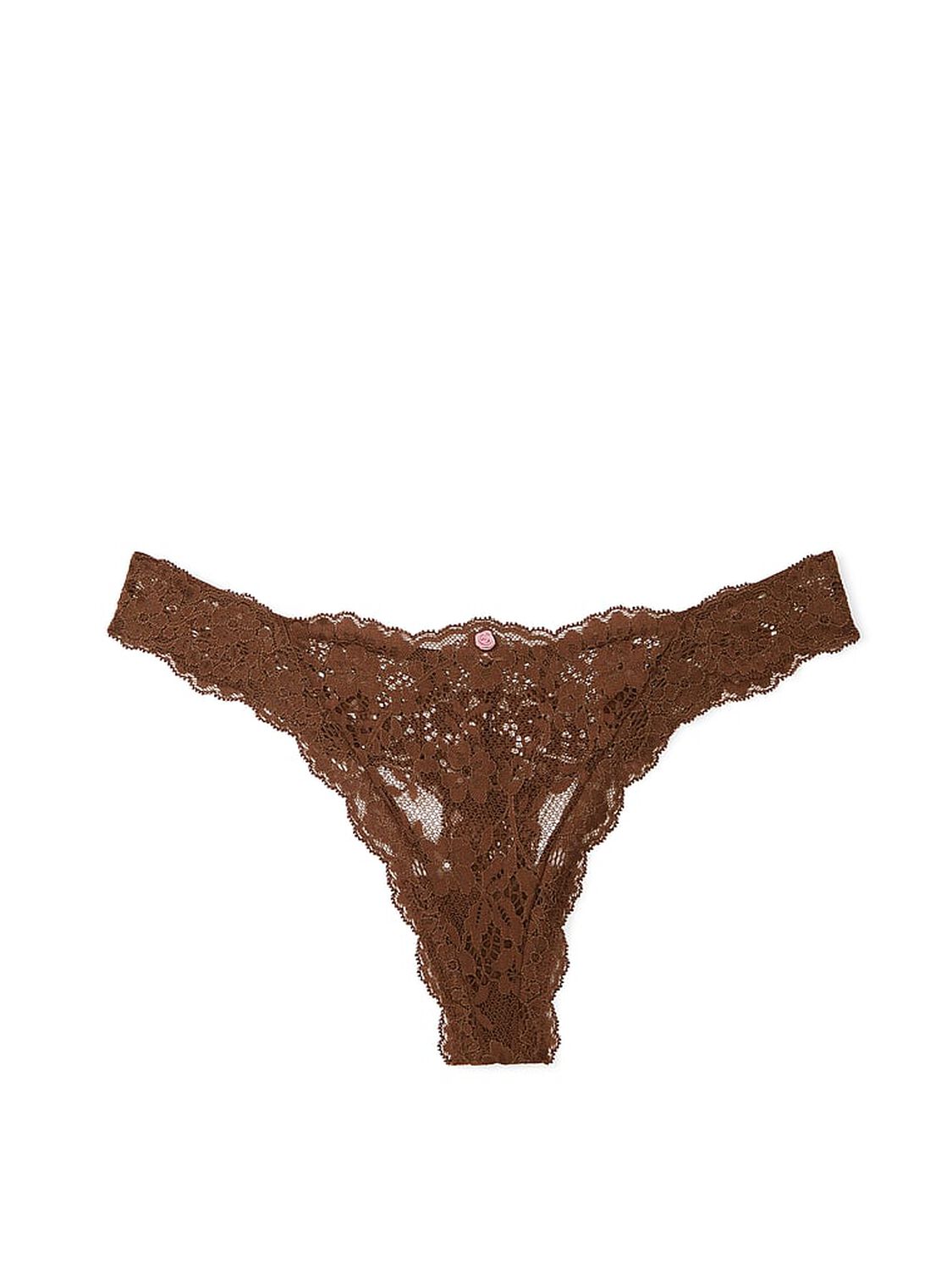 vs Dream Angels Lace Thong Panty Mousse 3 of 4 