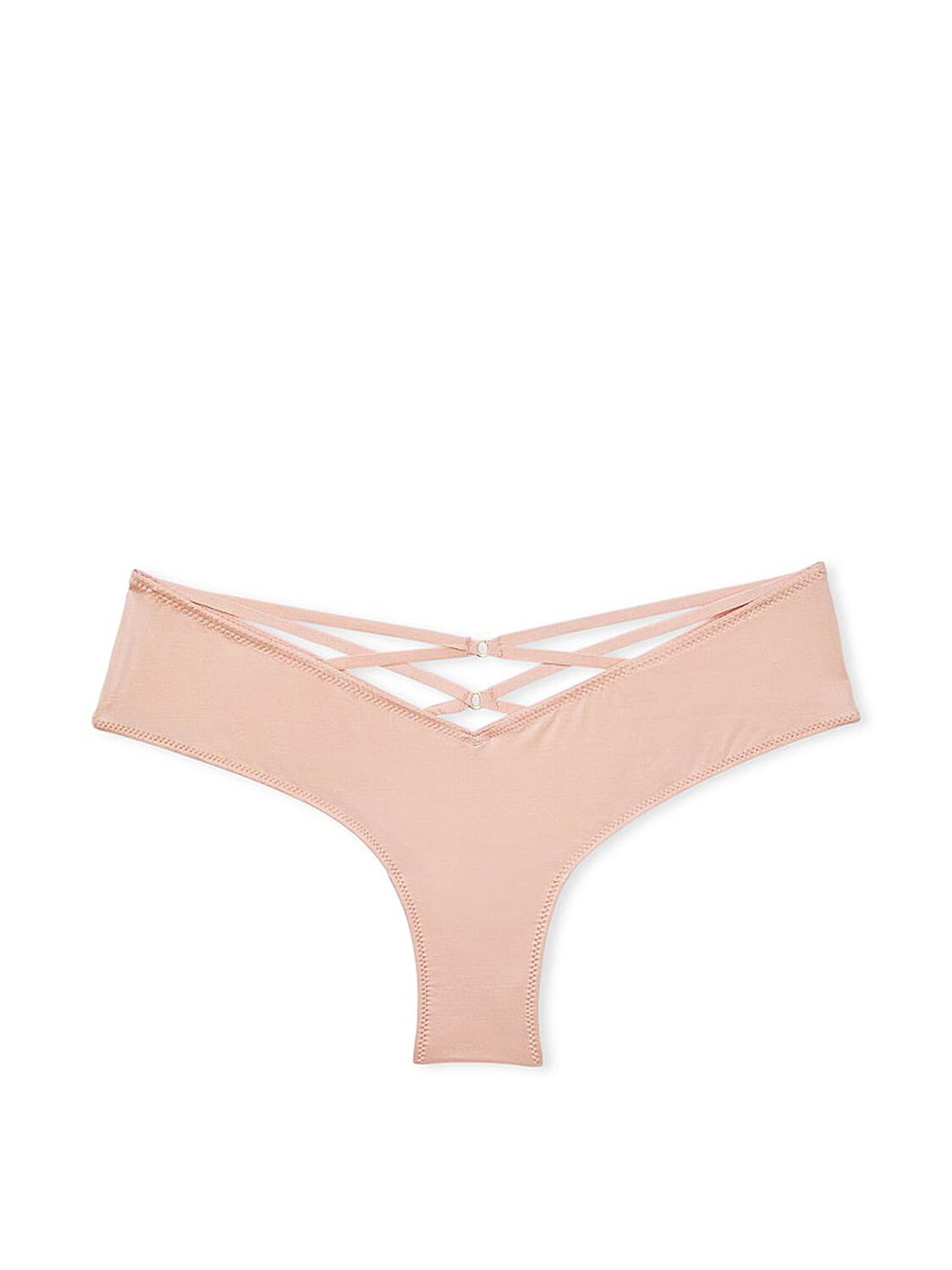 vs Very Sexy Strappy-Back High-Leg Cheeky Panty Macaron 3 of 3 