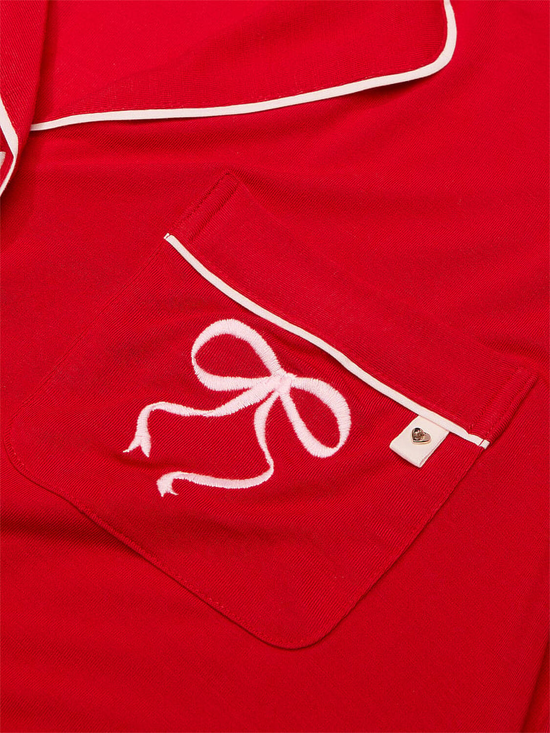 vs Victoria's Secret Modal Soft Long Pajama Set Lipstick 2 of 2 