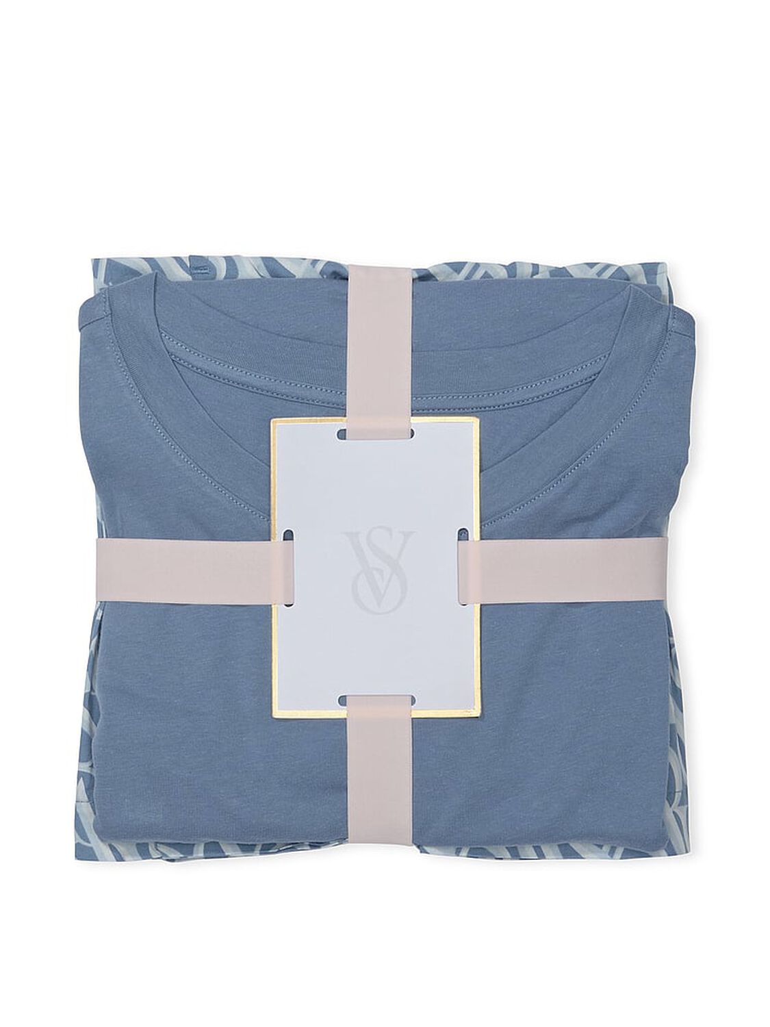 vs Victoria's Secret Cotton Short Tee-Jama Set 4 of 4 