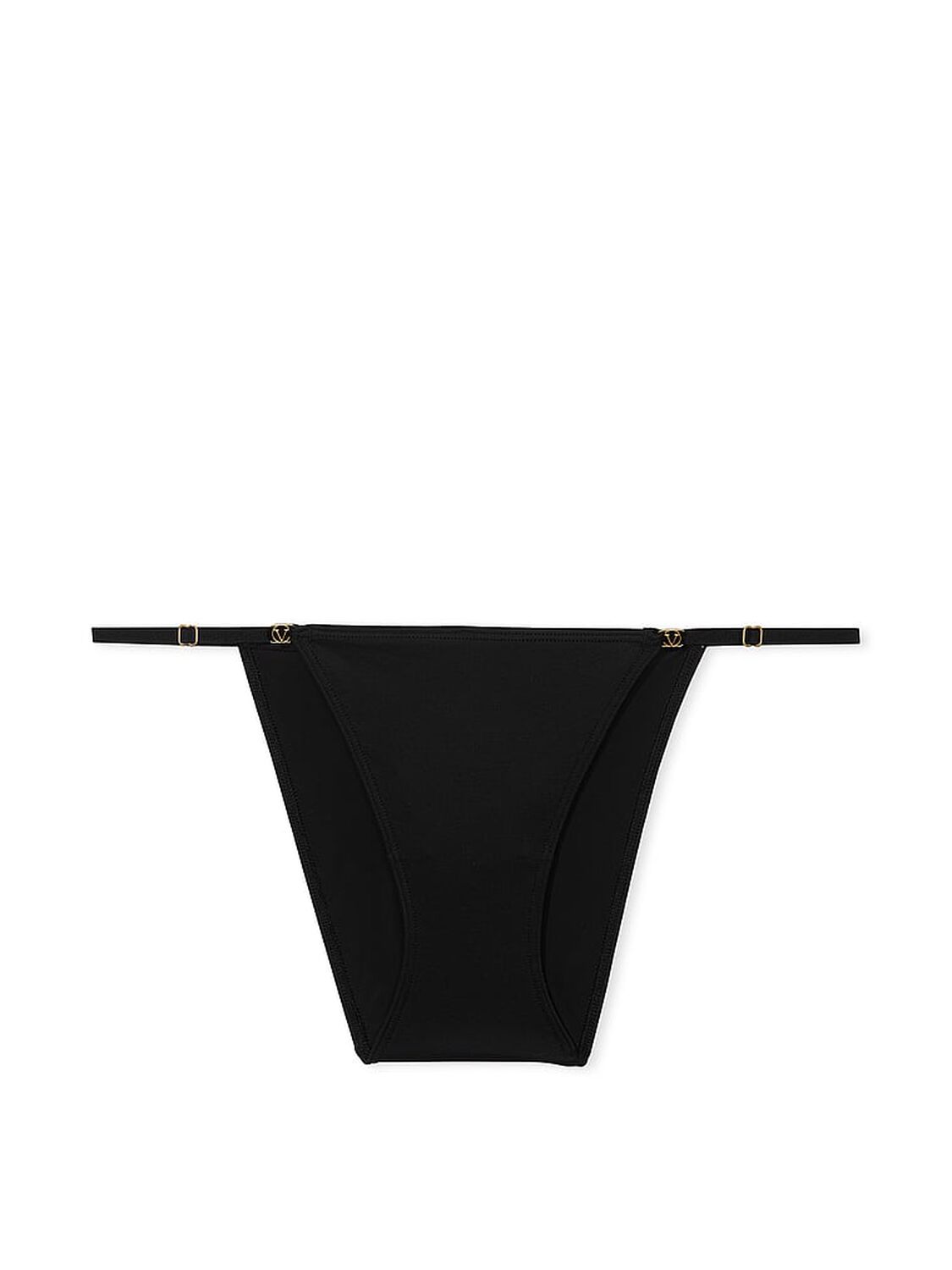 vs Dream Angels Smooth Adjustable String Bikini Panty Black 3 of 3 
