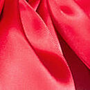 Satin Bow Cupless Playsuit, Lipstick, swatch