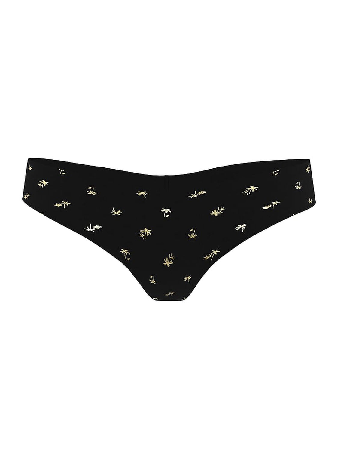 vs No-Show No-Show Thong Panty Black Palm 3 of 3 