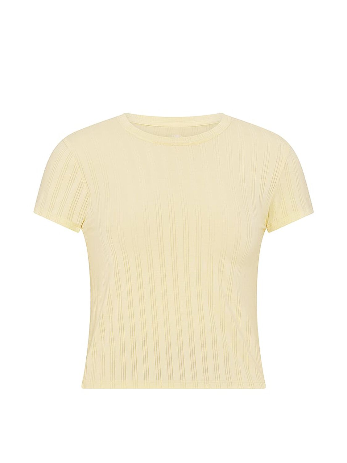 vs Victoria's Secret SoSoft&trade; Modal Ultra-Fine Tee Sunny Honey 3 of 3 