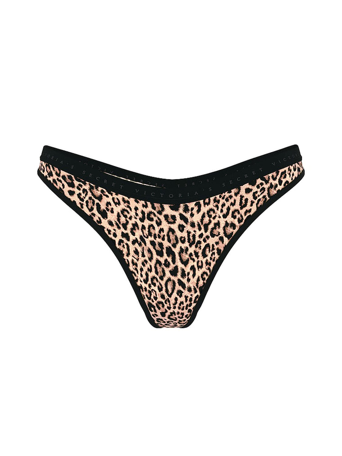 vs Victoria's Secret Stretch Cotton High-Leg Scoop Thong Panty 3 of 3 