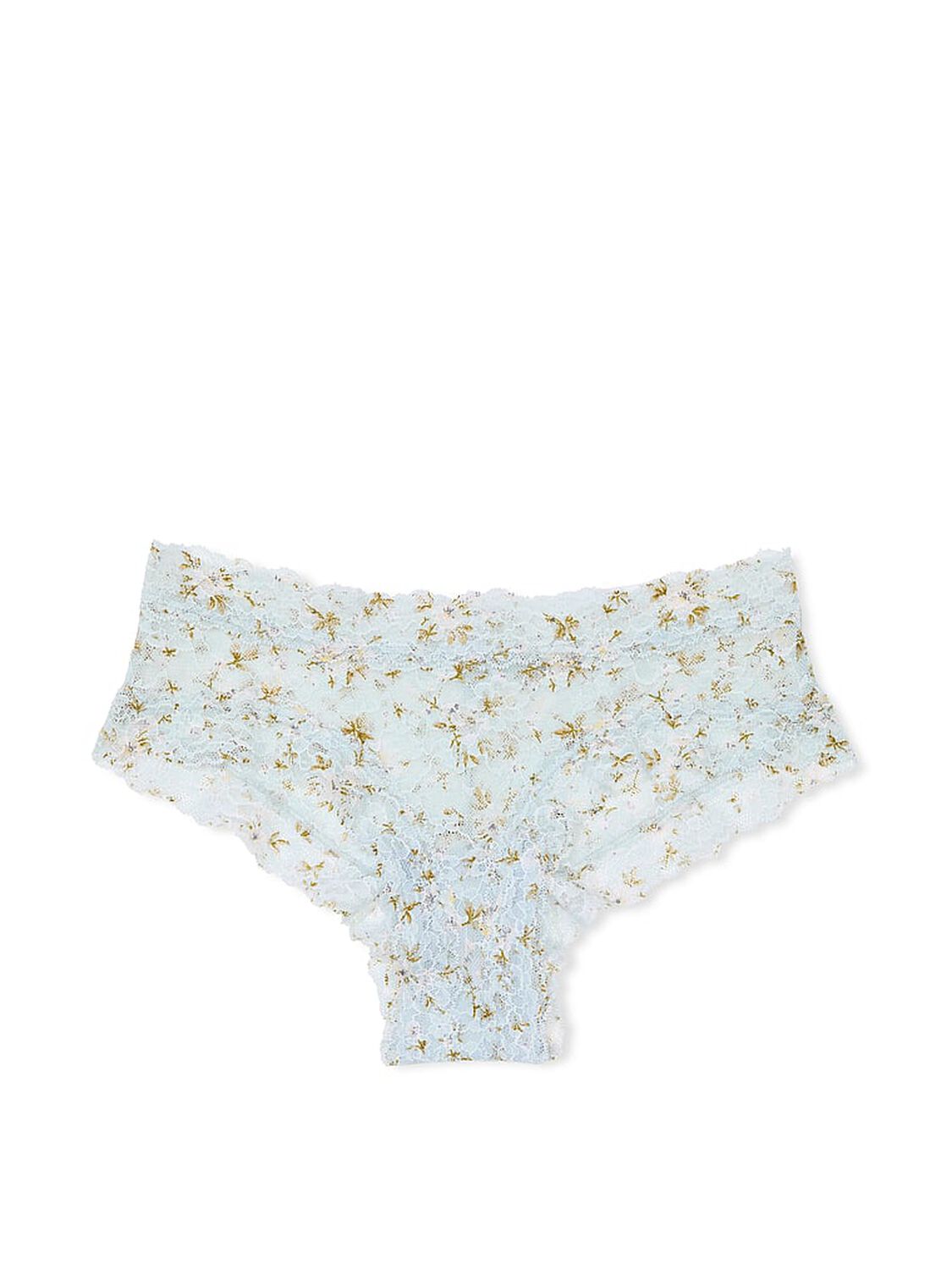 vs The Lacie Posey Lace Cheeky Panty Palest Blue Ditsy Floral 3 of 3 