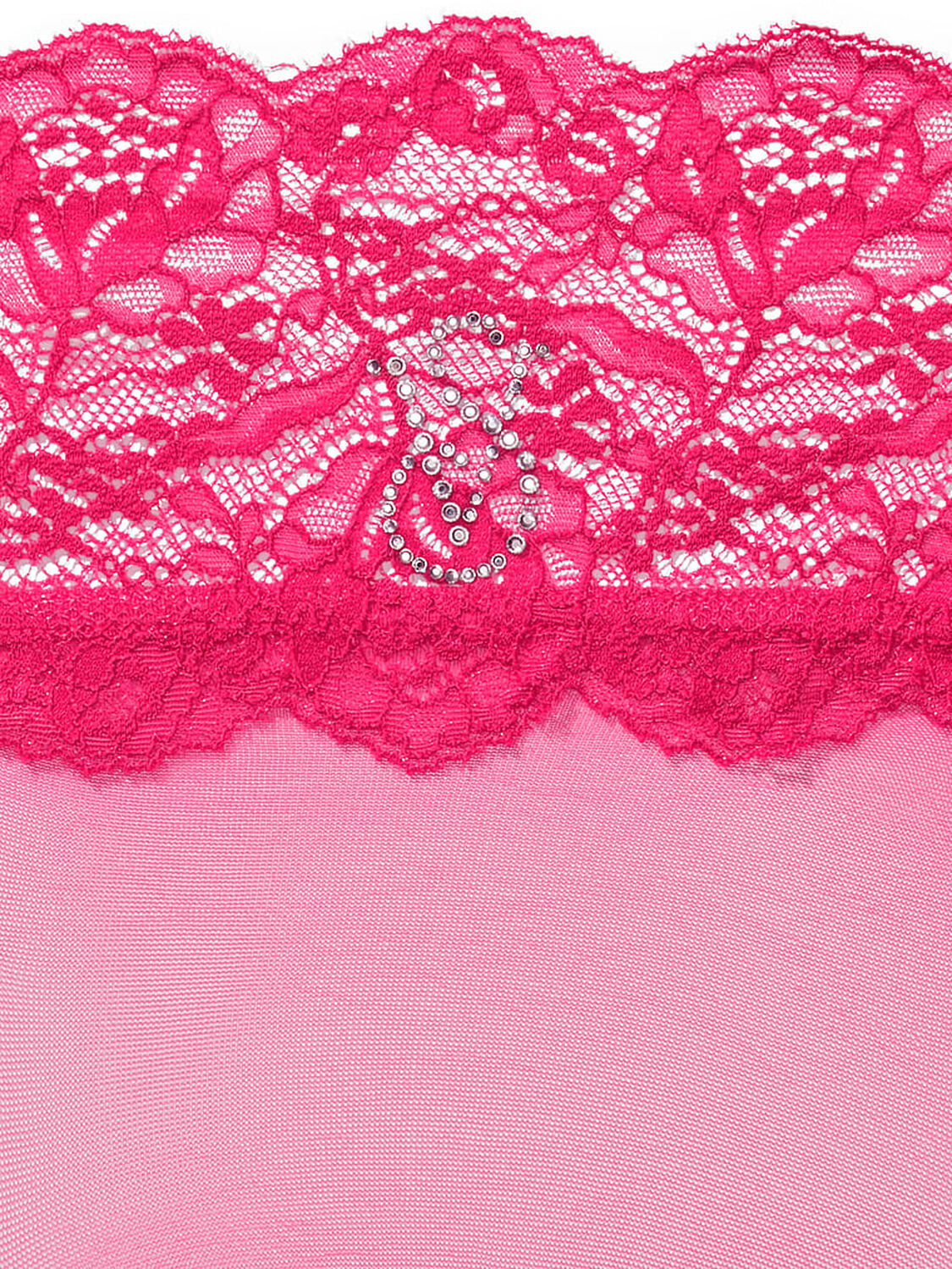 vs Very Sexy Lace Top Thigh Highs Forever Pink 3 of 3 