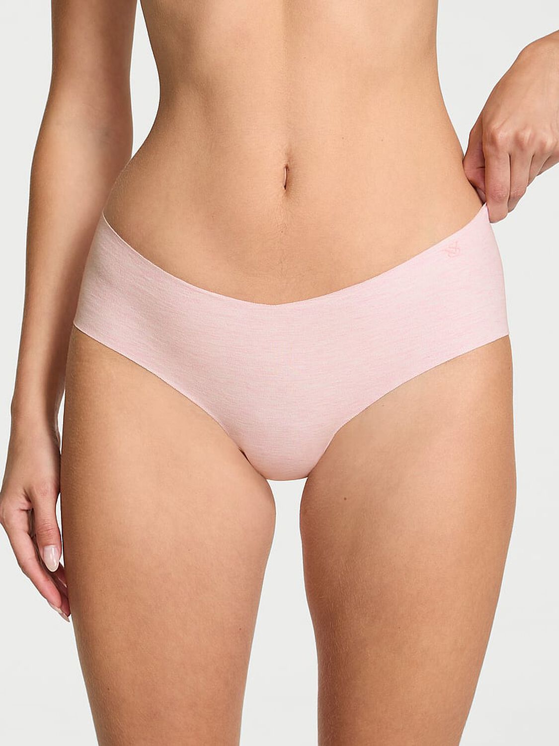 vs No-Show No-Show Cotton Cheeky Panty Heather Pink Petal 2 of 3 