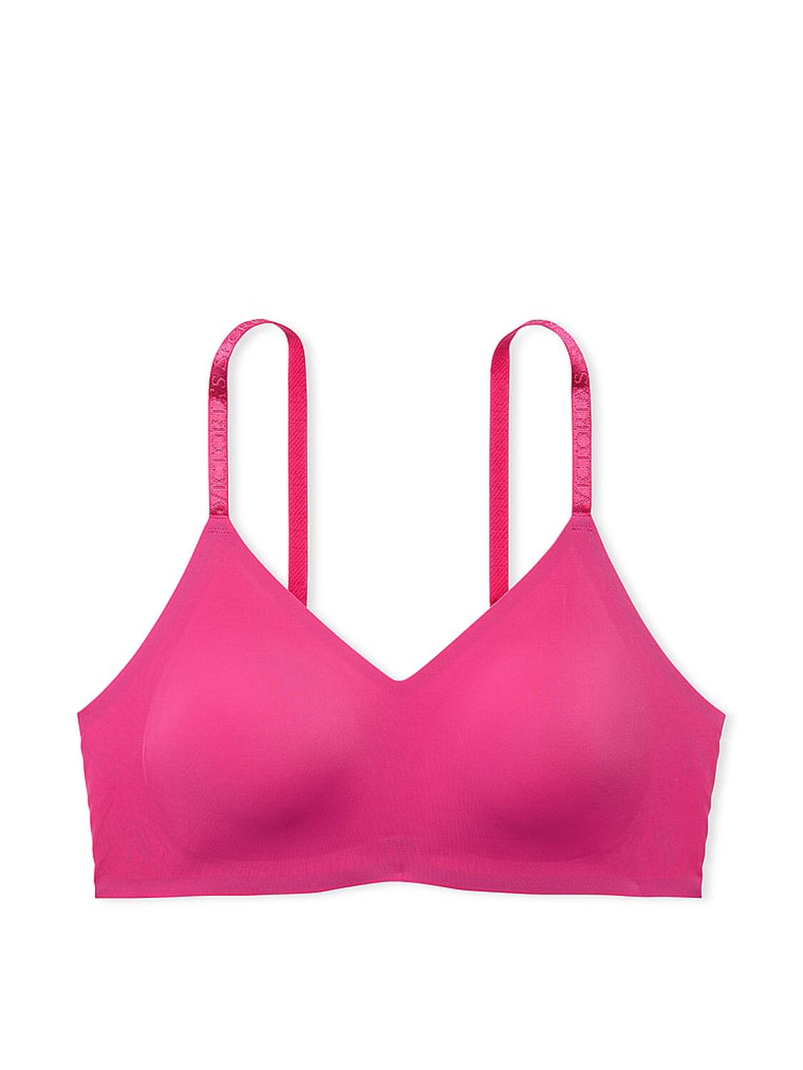 vs The T-Shirt Lightly Lined Wireless Comfort Bra Luscious Rose 2 of 3 