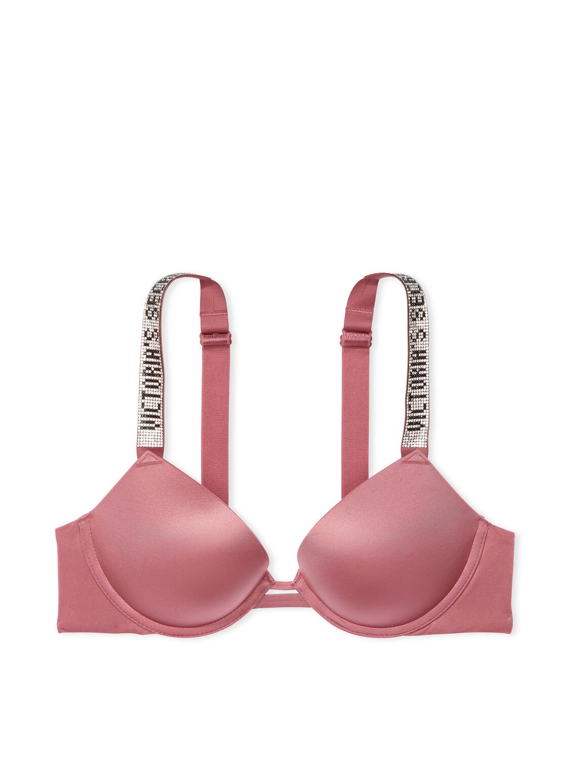 vs Very Sexy Shine Strap Push-Up Bra Vintage Rose 1 of 6 