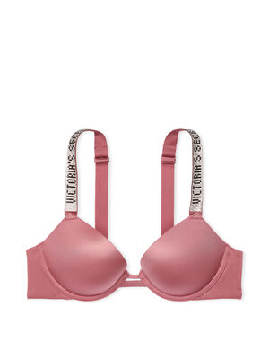 Shine Strap Push-Up Bra