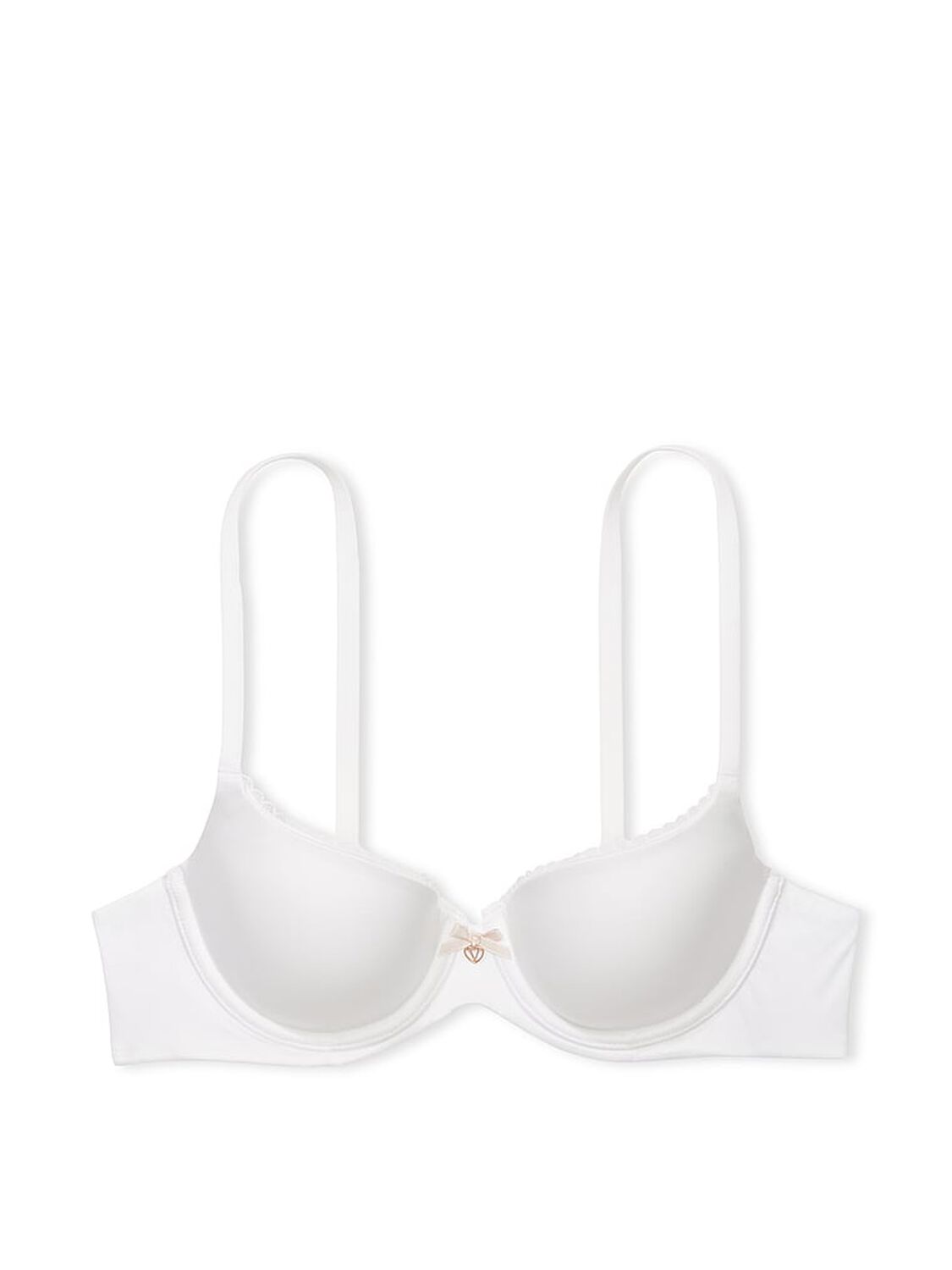 vs Body By Victoria Lightly Lined Smooth Demi Bra White 3 of 4 