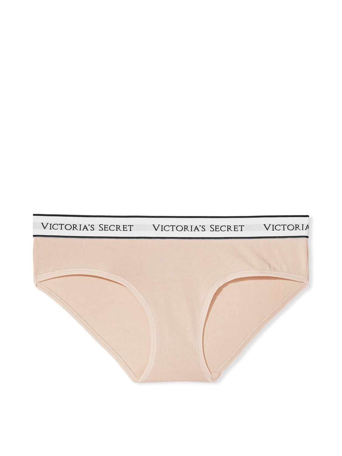 vs Cotton Logo Cotton Hiphugger Panty Champagne 3 of 3 