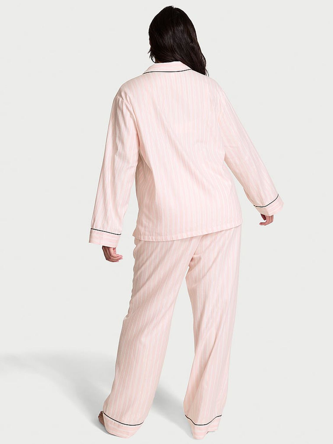 vs Victoria's Secret Flannel Long Pajama Set 2 of 3 