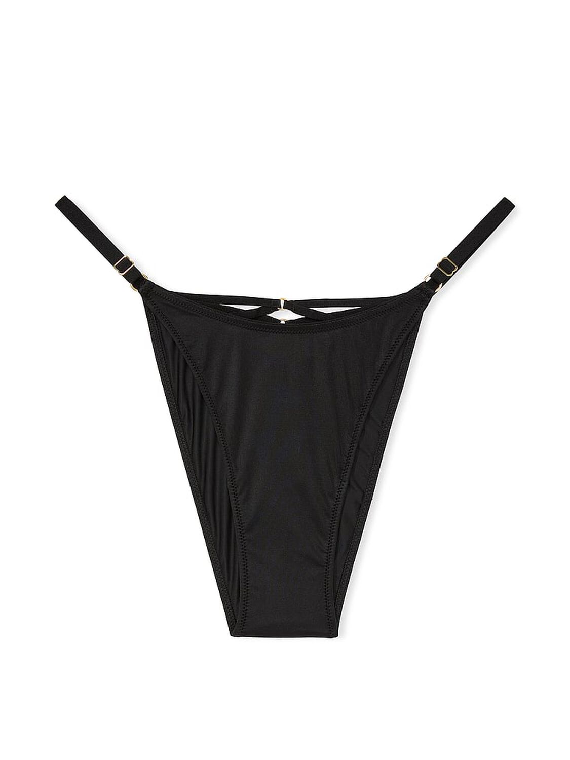 vs Very Sexy Smooth Adjustable Brazilian Panty Black 3 of 3 