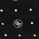 Modal Soft Long Pajama Set, Black Vs Lockup Dot, swatch